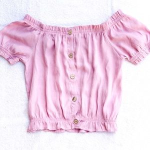 Off the shoulder shirt